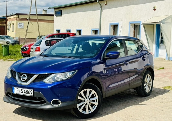 Nissan Qashqai cena 56700 przebieg: 122524, rok produkcji 2015 z Orneta małe 137